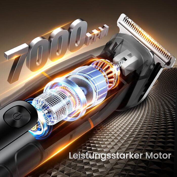 Електричний тример для тіла MAXGROOM 5-в-1 для чоловіків: інтимний, для бороди, тіла, пахв, з док-станцією, водонепроникний (IPX6), LED-дисплей, 120 хв роботи, чорний