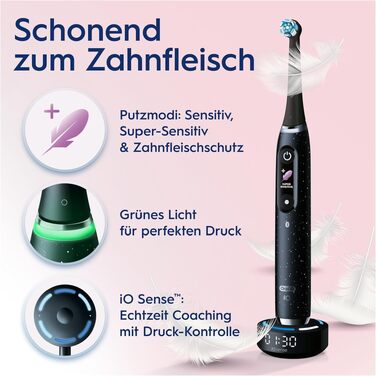 Електрична зубна щітка Oral-B iO Series 10, чорна
