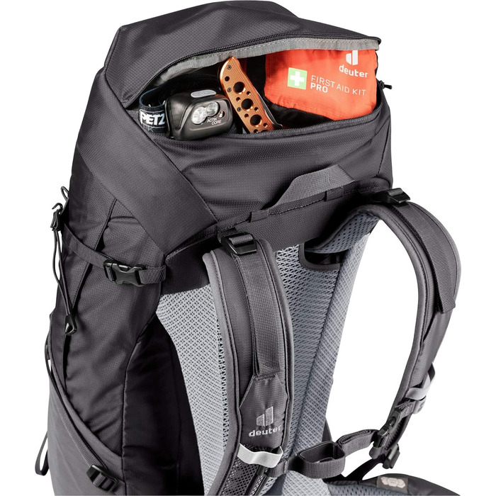Рюкзак для туризму Deuter Futura Pro 40 л чорний-графіт L