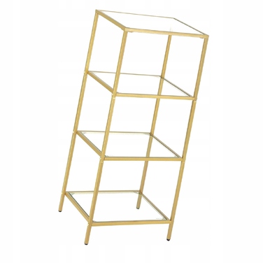 Стелаж Songmics, 40 x 95 x 30 см, золотий