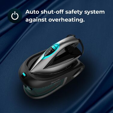 Праска з парогенератором Cecotec IronHero 3200 Essential: 3200 Вт, 8 бар, безперервна подача пари 150 г/хв, паровий удар 420 г/хв, підошва Turbo Slide, автовимкнення, система Cyclo Clean, фільтр від накипу