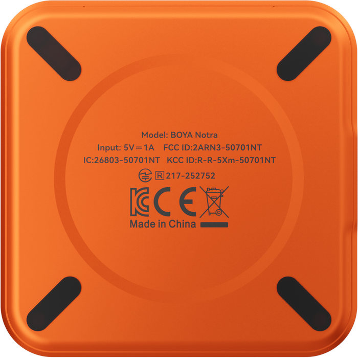 Диктофон з штучним інтелектом Boya Notra Cosmic Orange
