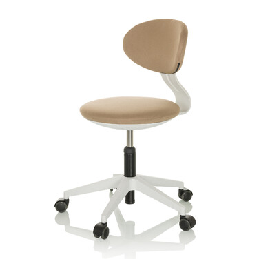 Дитячий письмовий стілець / дитячий стілець MINIMOVO тканина бежева hjh OFFICE