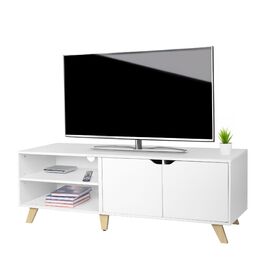 ТВ-тумба Relaxdays з металевим каркасом та 6 відділеннями
