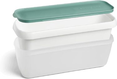 Контейнери для морозива SPRINGLANE, 2 шт., 1 л, м'ятний, BPA-free, харчовий пластик, для зберігання та заморожування