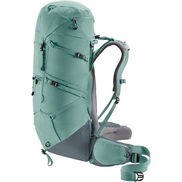 Жіночий туристичний рюкзак Deuter Aircontact Core 45+10 л нефрит-графіт