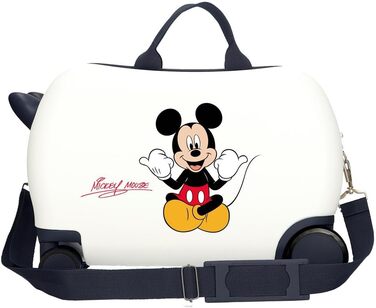 Дитяча валіза Disney з ABS, міцна, легка, 4 колеса, з бічним кодовим замком, ручна поклажа