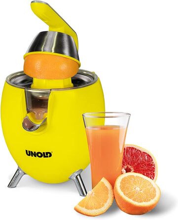 Електрична цитрусова соковижималка Unold 78132 Power Juicy, 300 Вт, для великих і малих цитрусів, BPA Free, мультиколор, знімна, можна мити в посудомийній машині