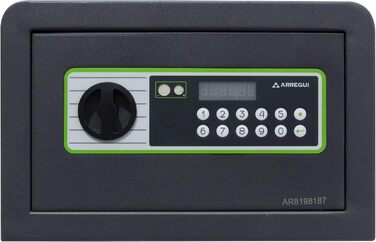 Сейф меблевий ARREGUI Supra 240110 з електронним кодовим замком, 8 л, 20x31x20 см, подвійна ригельна система, для дому та офісу