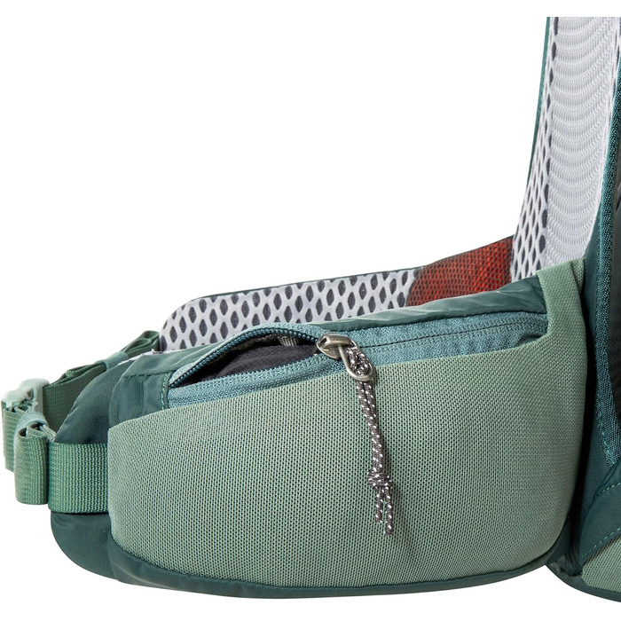 Рюкзак для туризму Tatonka Hike Pack 22, 22 л, з вентиляцією спини та дощовиком, салатовий