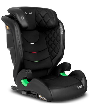Автокрісло Nukido 15-36 кг, ISOFIX, регулювання підголівника та нахилу, чорний