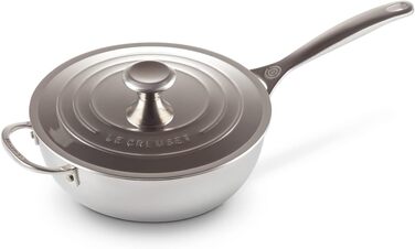 LE CREUSET Набір сковорідок з антипригарним покриттям 24 см (3 шт.) з нержавіючої сталі 3-ply PLUS