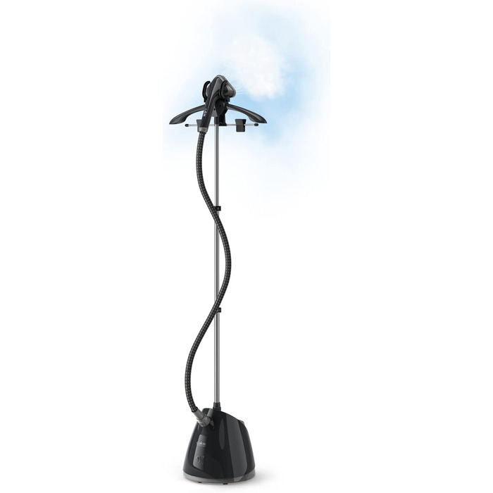 Вертикальний відпарювач Calor Pro Style One, 1800 Вт, 1,5 л, швидкий старт 45 сек, точна парова насадка, чорний/сріблястий, IT2461C0
