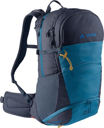 Рюкзак Vaude Wizard 30+4 водовідштовхуючий для трекінгу, унісекс, зручна спинка, організація відділень, розмір універсальний, колір Kingfisher