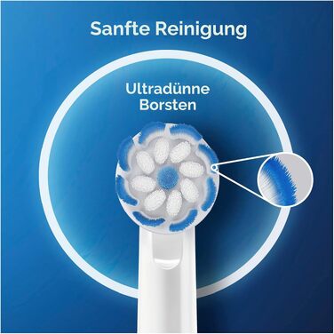 Смінні насадки для електричної зубної щітки Oral-B PRO Sensitive Clean, білі