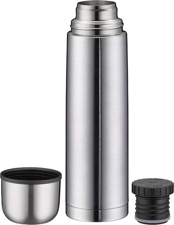 Термос alfi isoTherm Eco 1,0 л, матова нержавіюча сталь