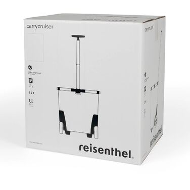 Reisenthel Carrycruiser Dots – Сумка-візок для покупок із міцною алюмінієвою рамою, плечовим ременем, знімною сітчастою внутрішньою кишенею, водовідштовхувальна
