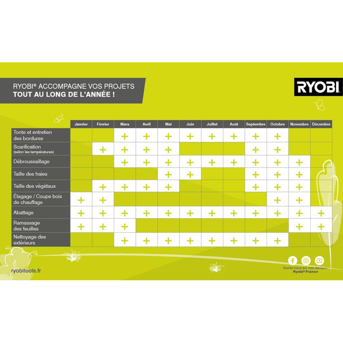 Електричний повітродув/пилосос Ryobi RBV3000CSV | 3000 Вт