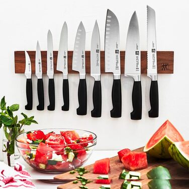 Ніж кухарський ZWILLING Vier Sterne, 20 см, нержавіюча сталь, пластикова ручка