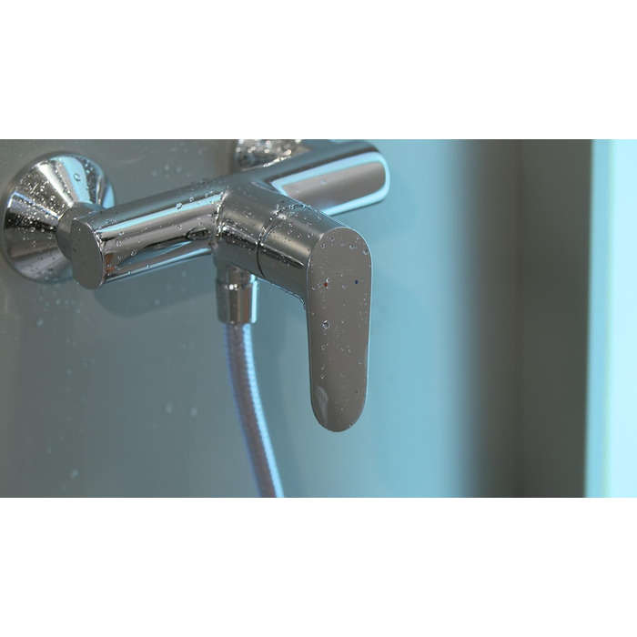 Змішувач для ванни Hansgrohe Focus, накладний, для 2 споживачів, хром, довжина виливу 19,4 см, однорідний, артикул 31940000