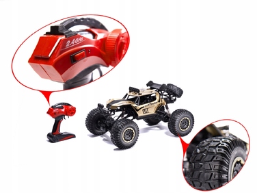 Радіокерована машина 4x4 Metal Gigant, 51 см