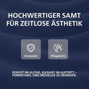 Набір барних стільців Milet (2 шт.) регульовані по висоті, оббивка з синього оксамиту, поворотні стільці на золотому металевому каркасі