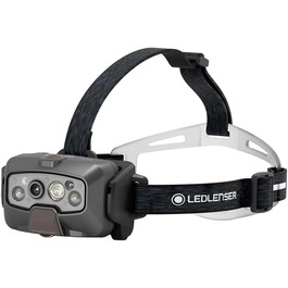 Ліхтар налобний Ledlenser HF8R Signature, 2000 люмен, водонепроникний, RGB, акумуляторний, чорний, для туризму та активного відпочинку