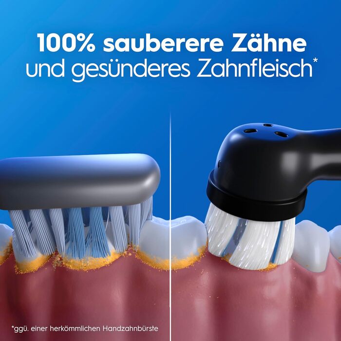 Електрична зубна щітка Oral-B iO Series 3, набір з 2 шт (Чорний та Рожевий), 2 додаткові насадки та футляр