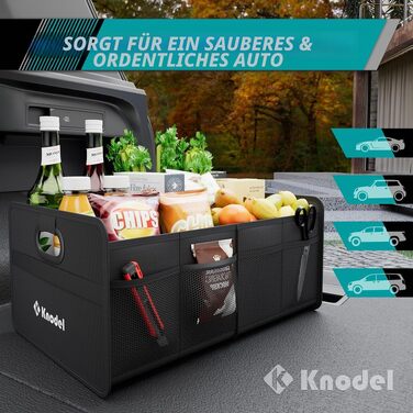 Автомобільний органайзер у багажник K KNODEL, компактний (чорний, mini)