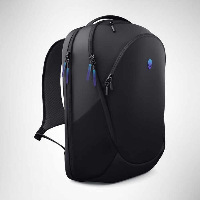 Ігровий рюкзак Alienware 18 AW7825P, об'єм 28 л, дихаюча 3D-сітка, чорний