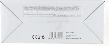 Фен ProfiCare PC-HT 3017, 2200 Вт, з функцією холодного повітря, захистом від перегріву, професійний мотор, чорний, довжина кабелю 2 м, Soft-Touch корпус