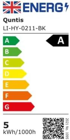 Quntis LED лампа для монітора 51 см, RGB підсвітка, USB, регульована світлова панель для комп’ютера, 15 кольорів, для ігор та читання