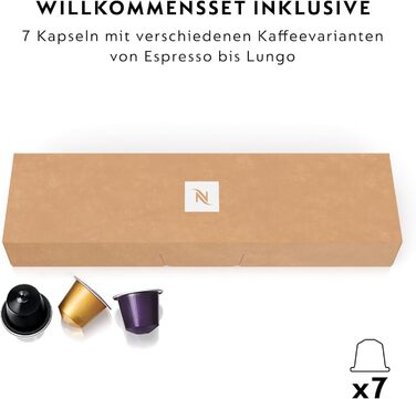 Кавомашина Nespresso Essenza Mini Krups чорна, 19 бар, капсульна, 0.6л, енергозбереження, XN1108