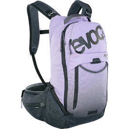 Рюкзак EVOC TRAIL PRO 16л з захистом спини, мультиколір, для трейлрайдингу та перегонів, розмір S/M, LITESHIELD PLUS, легкий, широкий пояс, відсік для питної системи 3л