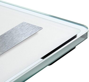 Цифрова вага Soehnle Shape Sense Control 200 для людей з великим LCD-дисплеєм, автоматичне вмикання та вимикання, плоска вага для тіла