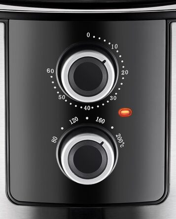 Аерофритюрниця Unold 58655 XL 5 л, без масла, для здорового смаження, гриль, запікання, сушіння, 80-200°C, BPA-free, автоматичне відключення