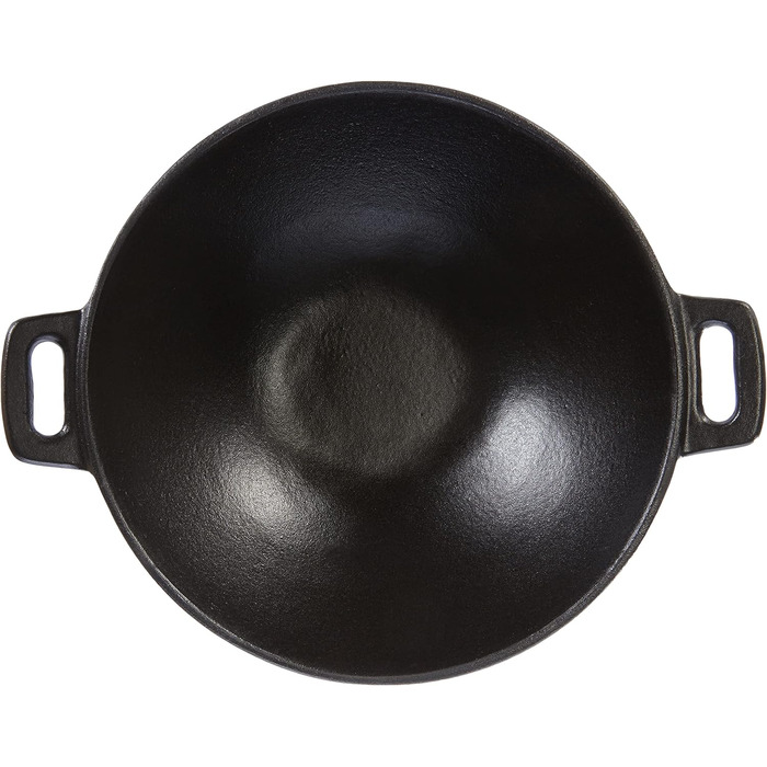 Wok Kela 24 см з кришкою, решіткою, паличками, чавунний, для індукції, набір Mini
