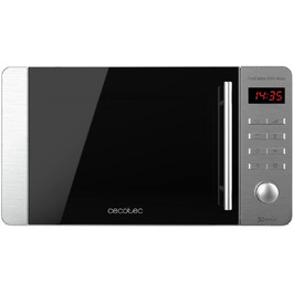 Мікрохвильова піч Cecotec Proclean 5010 Inox Wave, 20л, 1150 Вт, нержавіюча сталь, 3DWave, Ready2Clean, LED-дисплей