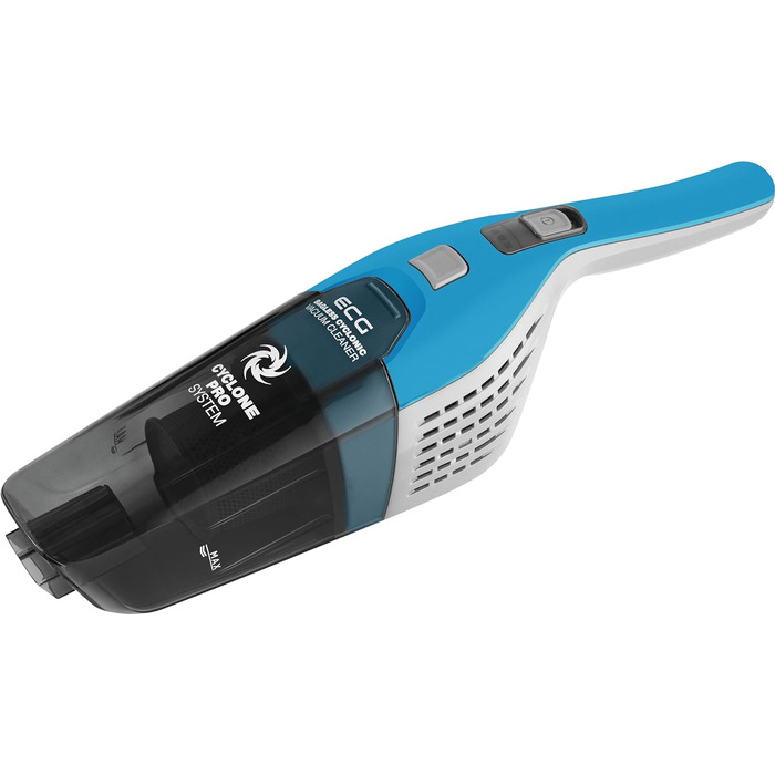 Акумуляторний вертикальний пилосос ECG VT 4520 2в1, синій