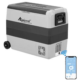 Автохолодильник Alpicool T60 60л компресорний, портативний для авто, кемпінгу, вантажівок, будинків на колесах (-20°C до +20°C) з USB