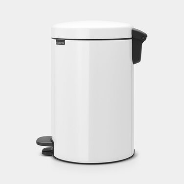 Педаль для сміття 12 л безшумна біла NewIcon Brabantia