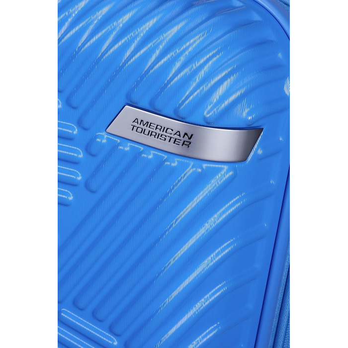 Дорожня валіза American Tourister Mickey Clouds Spinner S, розширювана, 55 см, 38/45 л, синя (Mickey Tranquil Blue), ручна поклажа