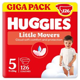 Дитячі підгузки Huggies Little Movers Disney Ultra Comfort, розмір 5, 126 шт. (3х42)