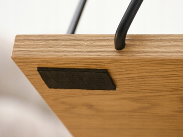 Журнальний стіл Mebel-Partner прямокутний 92 x 62 x 30,5 см, чорний дуб