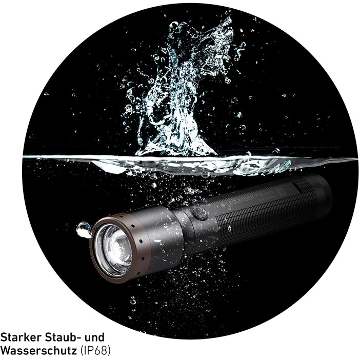 Ліхтарик Ledlenser P7R Core, 1400 лм, акумуляторний, водонепроникний, з фокусуванням, дальність 300 м, до 90 годин, магнітна зарядка