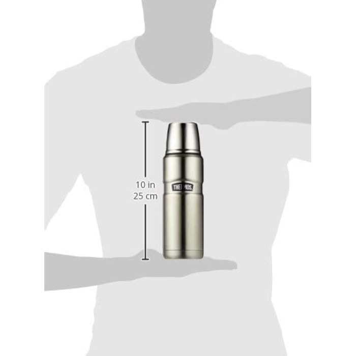 Термос Thermos Stainless King 470 мл, матова нержавіюча сталь, без ручки
