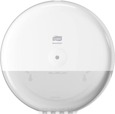 Tork SmartOne® диспенсер для туалетного паперу, білий, висока місткість, лінія Elevation, T8, сучасний дизайн