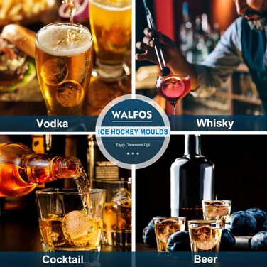 Контейнер для морозива Walfos 1.5л, 2 шт. з кришками, багаторазовий, для дому, зберігання в морозилці, силіконові, для йогурту та сорбету