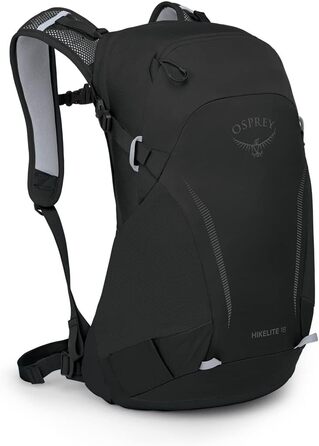 Рюкзак Osprey Hikelite 18 л, унісекс, чорний, універсальний розмір, для туризму