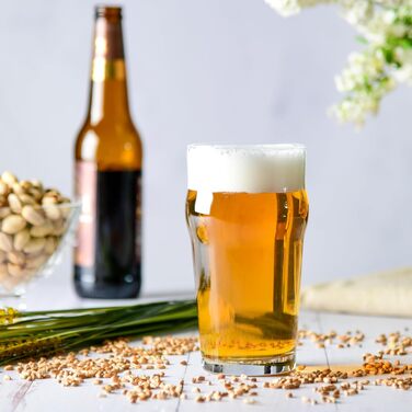 Набір склянок для пива Glasmark KROSNO 1992 Pilsner Stout Ale 6 шт по 530 мл, для мийки в посудомийній машині